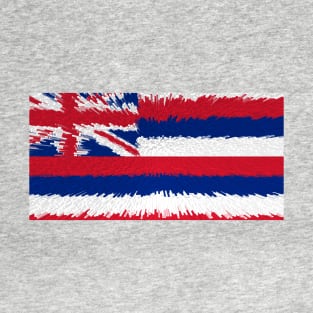 Extruded flag of Hawaii T-Shirt